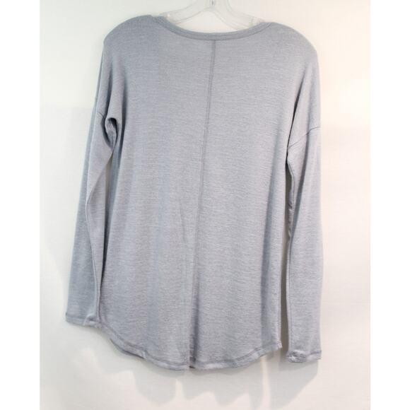 Abercrombie & Fitch Top Soft and Cozy Womens size S Bluish Gray Pullover - Picture 4 of 10